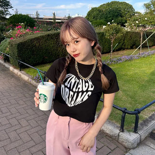 Heart Crop T-shirt