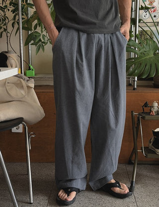 Crack Pigment Banding Pants (5 colors)