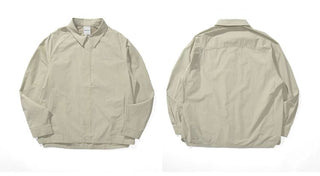 [Monterest] Quick-Dry Relaxed Fit Collared Shirt
