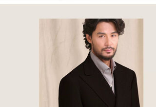 [CULTUM] Wrinkle-Resistant Double Breasted Suit