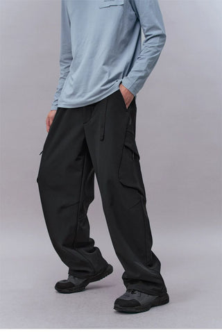 [Monterest] Fleece-Lined Softshell Work Pants