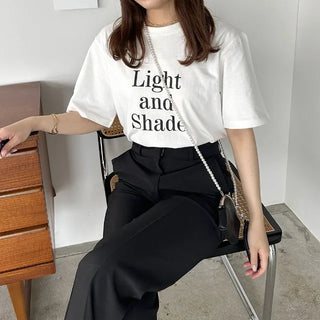 Lettering T-shirt