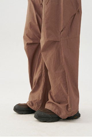 [Monterest] Enzyme Washed Wide Leg Work Pants