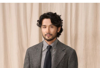 [CULTUM] Wool Herringbone Neapolitan Suit