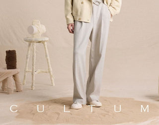 [CULTUM] Cotton Linen Blend Shawl Collar Jacket