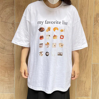 me my favorite list tee