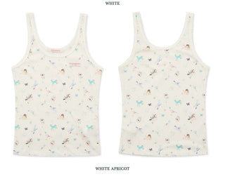 [Moromoro2] Horse & Rabbit Print Tank Top /  T-Shirt