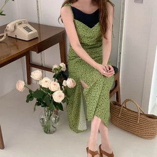 Flower Long Dress