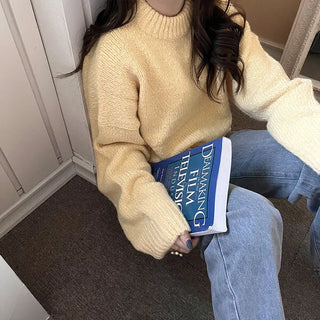 Colored wool knit