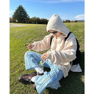 Marine stripe pants