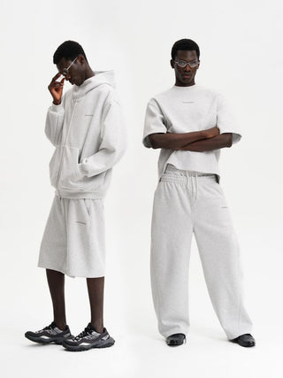 [MASONPRINCE] Unisex Air Layer Sweat Set