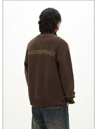 MASONPRINCE Button-Up Cardigan