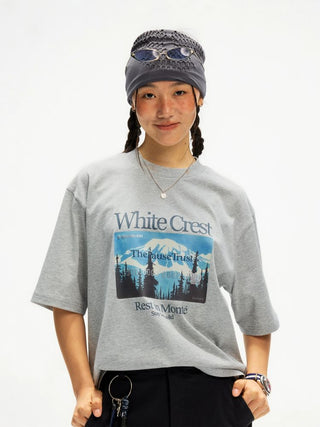 [Monterest] Quick-Dry Graphic Print T-Shirt