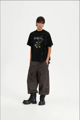 [MASONPRINCE] Studded Bear Graphic Tee