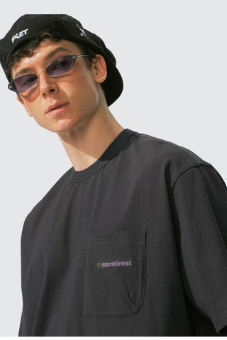 [Monterest] Outdoor Bird Print Oversized T-Shirt