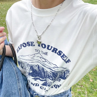 heart stick buckle necklace
