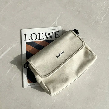 Canvas Flip Mini Shoulder Bag