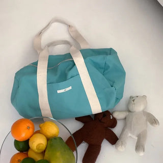 Cotton shoulder bag