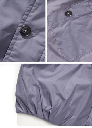 [Monterest] Detachable Fur Collar Deck Jacket