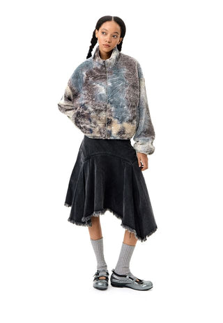 CONP Tie-Dye Sherpa Coat