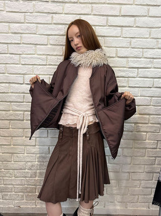 [NeverSeez] Wool-Lined Pilot Jacket