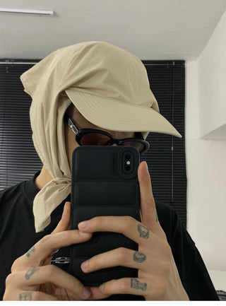 turban peaked cap