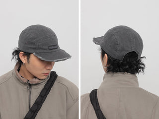 washed baseball cap
