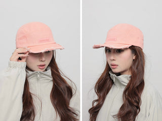 washed baseball cap