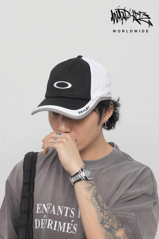 stitched baseball cap