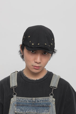 rivet newsboy cap