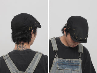 rivet newsboy cap