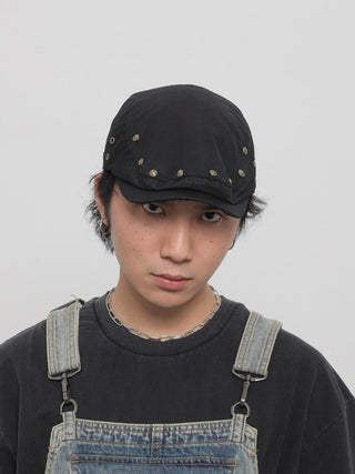 rivet newsboy cap