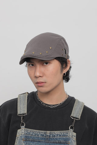 rivet newsboy cap