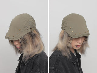 rivet newsboy cap