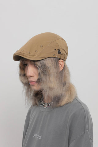 rivet newsboy cap
