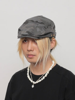 camouflage newsboy cap