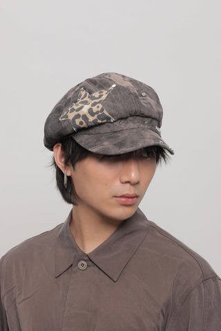 tie-dyed beret