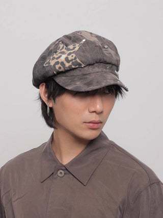 tie-dyed beret