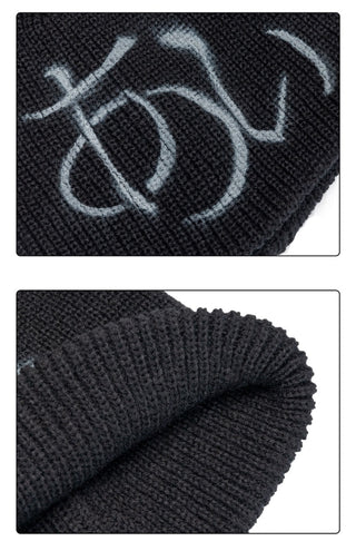 japanese knitted beanie
