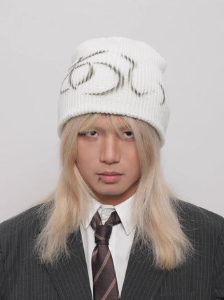 japanese knitted beanie