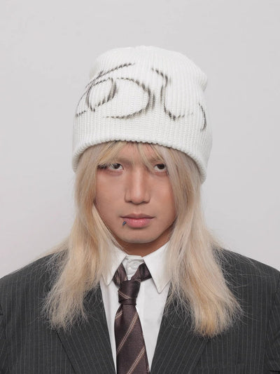 japanese knitted beanie