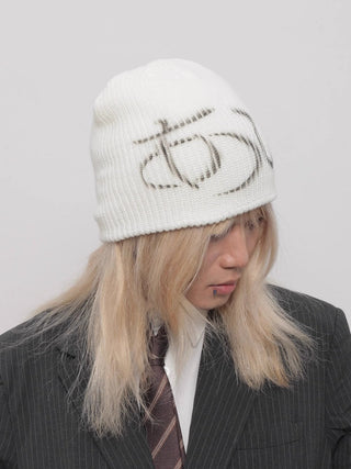 japanese knitted beanie