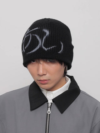 japanese knitted beanie