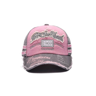 vintage denim cap