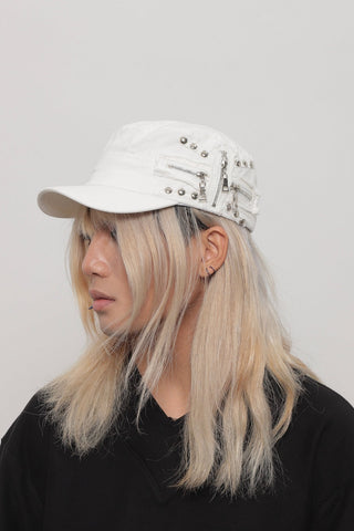 metal zipper cap