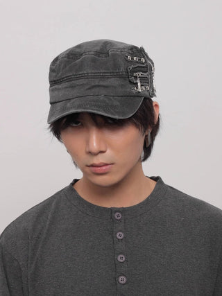 metal zipper cap