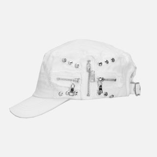 metal zipper cap