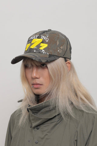 camouflage peaked cap