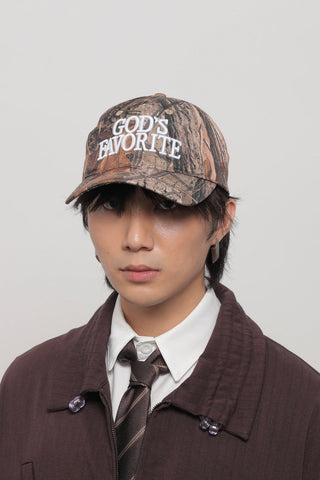 camouflage peaked cap