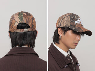 camouflage peaked cap
